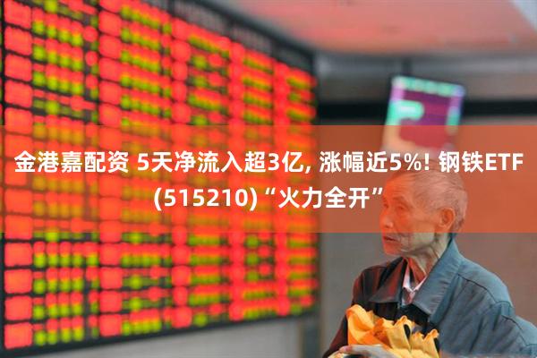金港嘉配资 5天净流入超3亿, 涨幅近5%! 钢铁ETF(515210)“火力全开”